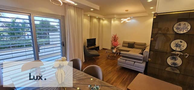 The most beautiful furnished studio for rent in Madinaty, area 82 square meters, in the most upscale phases of Madinaty B8, with a stunning view, mode