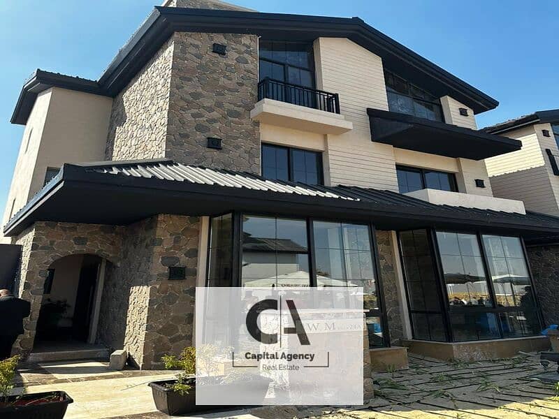 With a 50% cash discount a villa for sale in The Wonder Marq Compound in Fifth Settlement | 0% down payment. Featured location 0