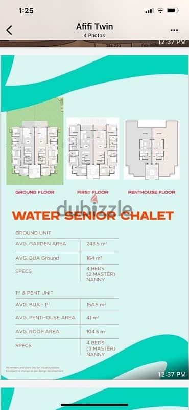 senior chalet (first)  Hacienda waters for sale