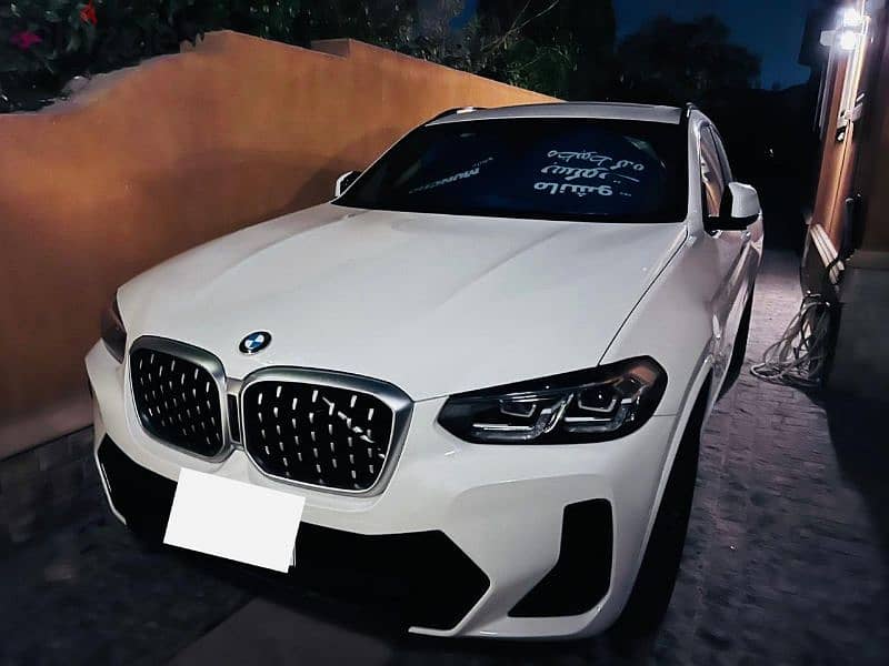 BMW X4 2024 M-sport global warranty 3000km only agency guarantee 0