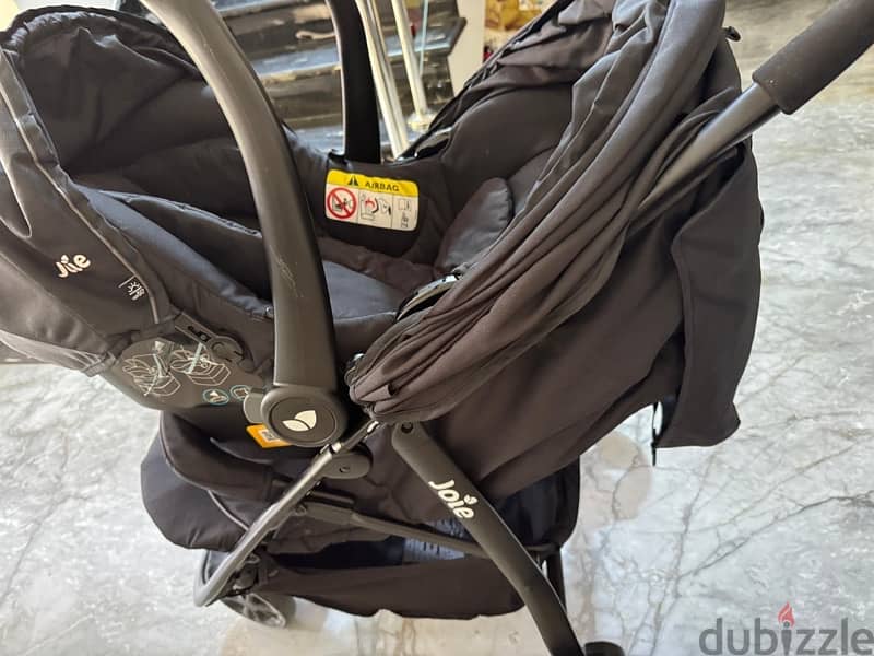 Joie stroller  Travel system  In excellent condition with box 5