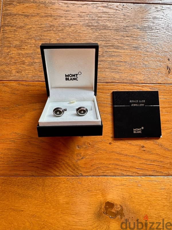 Montblanc cufflinks mint condition 3