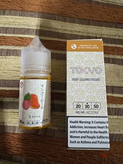 Liquid Tokyo (Mango&Peach) Ice 30 Nicotine