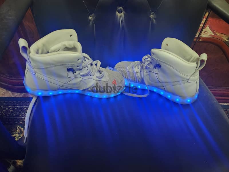 جزمة اديداس مضيئة لزوم الروشنة والحفلات - Adidas Led Shoes 0