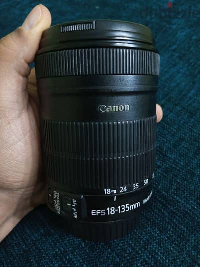 عدسة كانون ١٨-١٣٥ lens canon 18-135 is