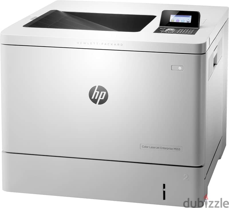 طابعة HP لازر اللوان M553 HP LaserJet Enterprise M553n Color Laser Pr 1