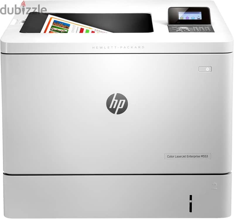 طابعة HP لازر اللوان M553 HP LaserJet Enterprise M553n Color Laser Pr 3