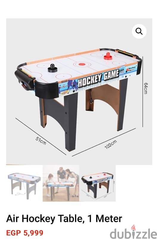 Hockey table 1