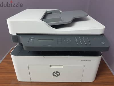 HP printer laser mfp 137 fnw, ممتازة hp طابعة