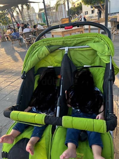 عربيه اطفال توام ماركه جراكو-graco twin stroller