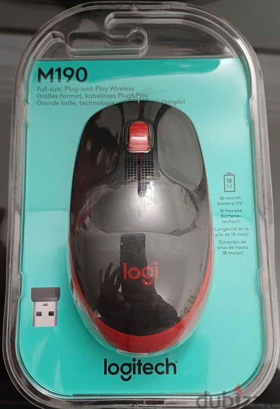 Mouse Logitech M190 0