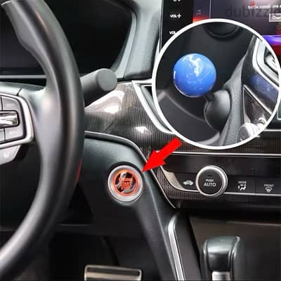 Car Push To Start Button Rocker Car One Button اداة لتدوير المحرك