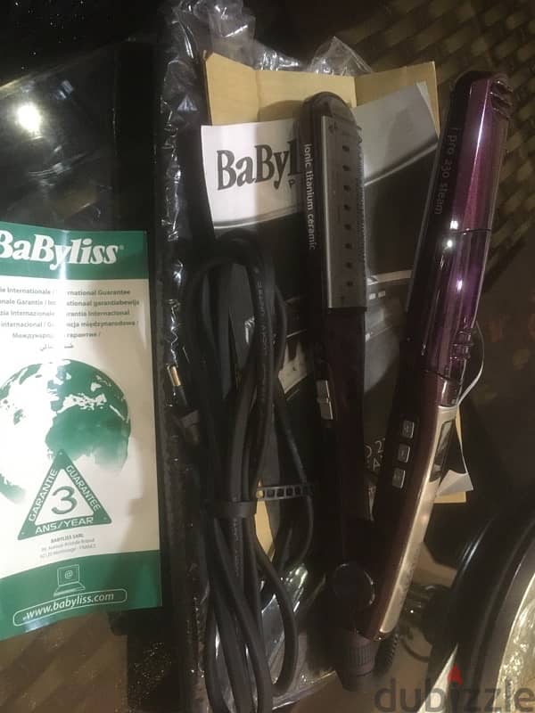 مكواة شعر  babyliss 2