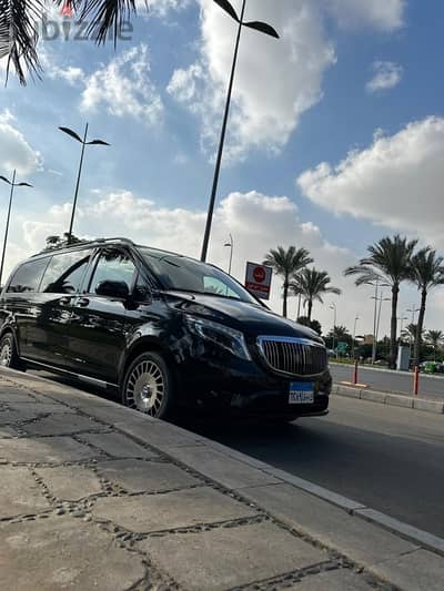 ايجار مرسيديس فان V250 ٦ راكب