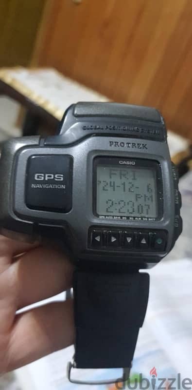 casio gps navigation  watch