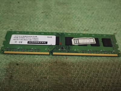 رامه 4جيجا ddr3.     بحاله ممتازه