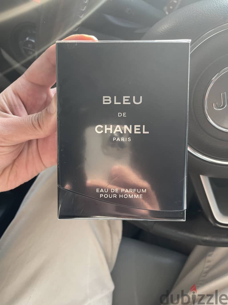 Blue Chanel perfume 1