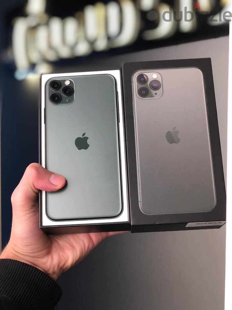 للبيعiphone 11Pro Max 256GBمستعمل مغير بطارية اصلية وبضمان معتمد 1