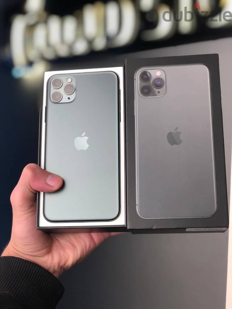 للبيعiphone 11Pro Max 256GBمستعمل مغير بطارية اصلية وبضمان معتمد 2