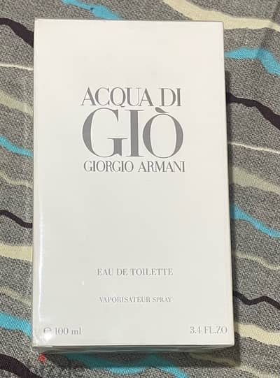 New original perfume ACQUA DI GIÒ 100 ml