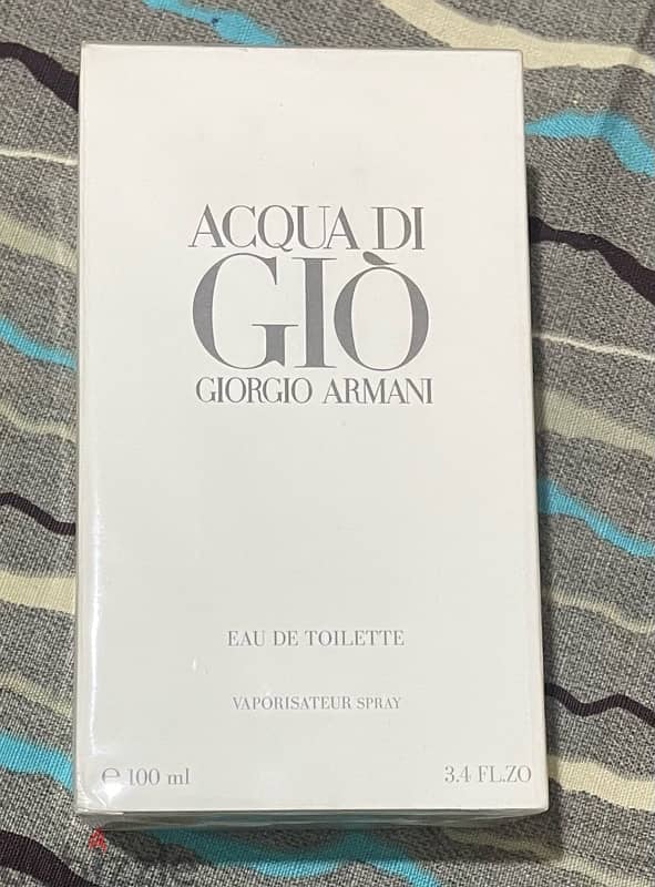 New original perfume ACQUA DI GIÒ 100 ml 0