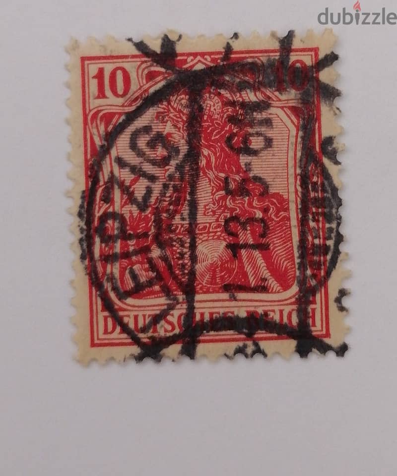 Old  Germany stamp  Issued on:1915-04-21 0