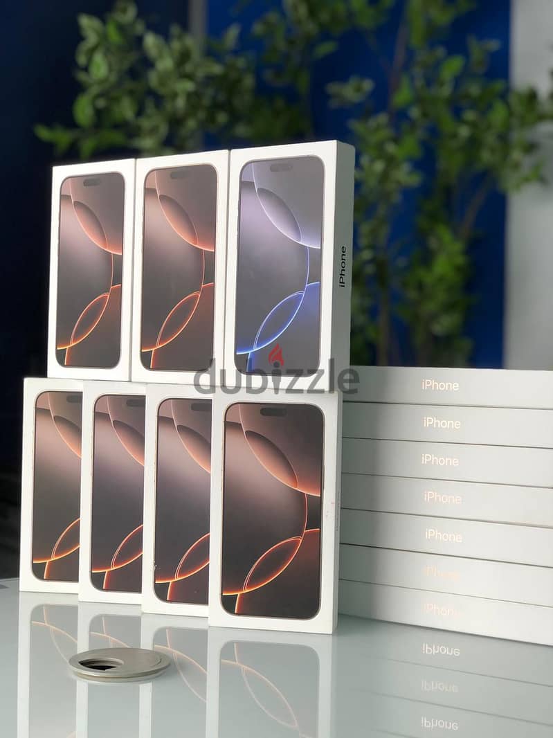 عرض مميز iphone 16 pro max 256GB جديد ضمان سنة ومعفي من الضرايب 2