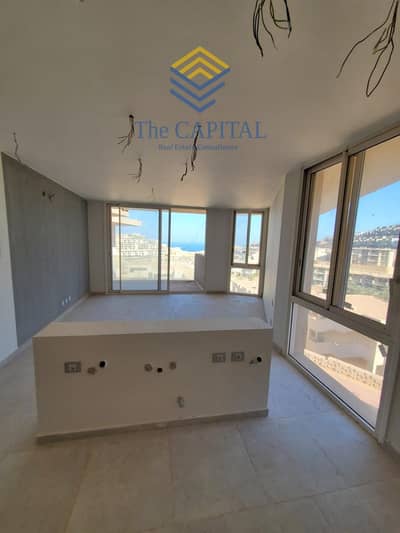 Resale. Immediate delivery. 3-bedroom chalet. Sea view. Il Monte Galala Ain Sokhna