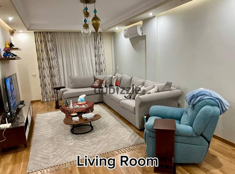 فيلا للايجار مفروشه مودرن كمبوند زايد ديونز بجواز مول ذا جيت الشيخ زايد Modern furnished villa for rent in Zayed Dunes Compound, next to The Gate Mall 0