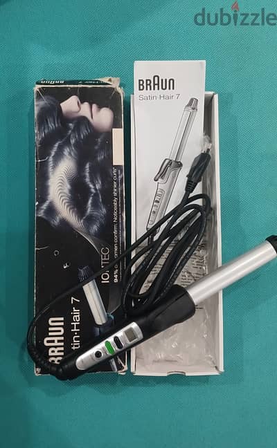 Braun curler hair