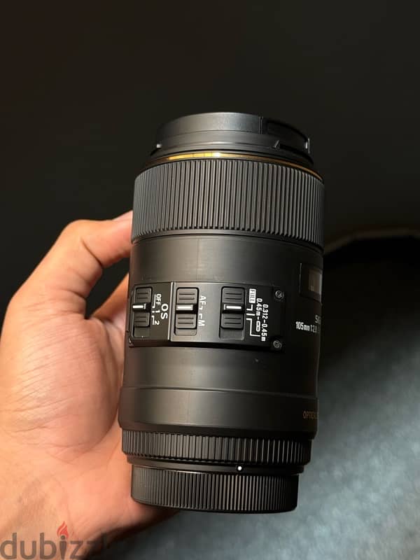 Sigma Macro lens 105mm 1