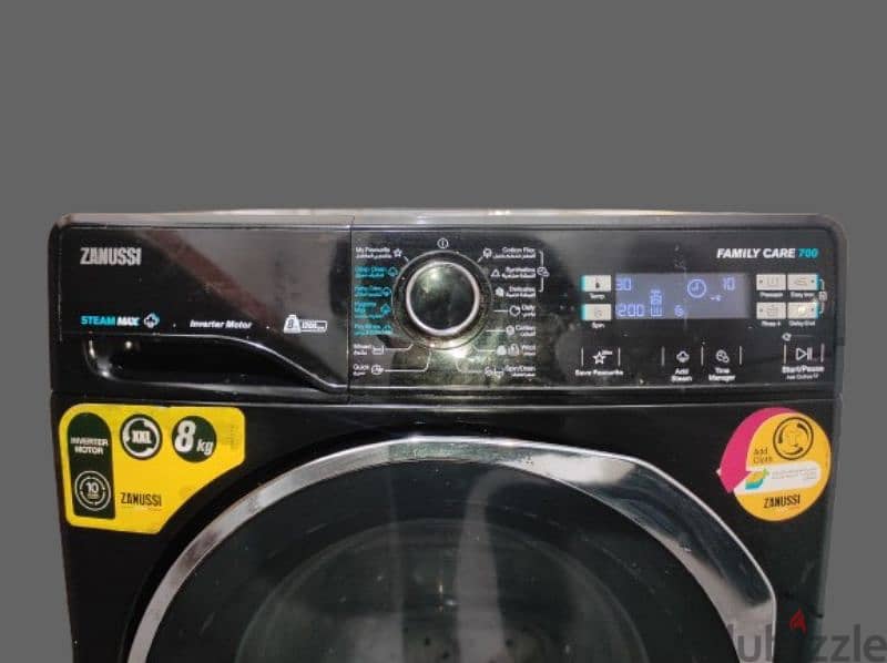 zanussi steam max 8 kg 1