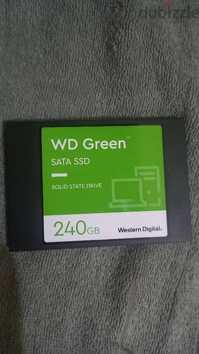 HARD DISK WD 240GB SSD SATA (NEW) هارد ديسك ويسترن جديد سريع 240 جيجا