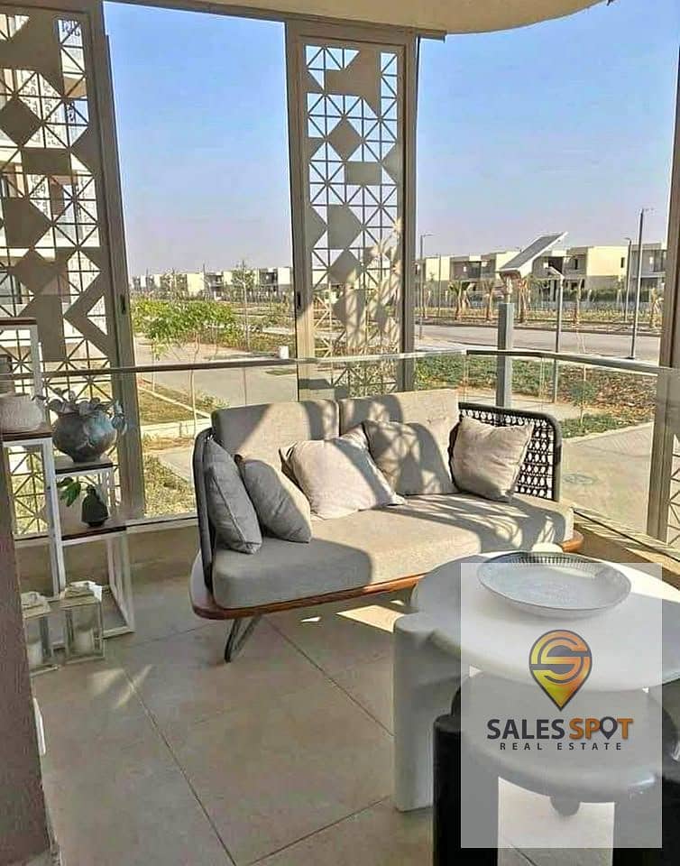 شقة فاخرة للبيع  متشطبة بالكامل  super lux    في كمبوند بادية بالم هيلز - At Badya Palm Hills  0