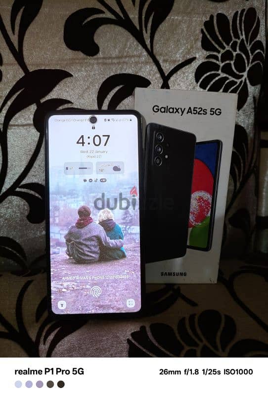 Samsung Galaxy A52s 5G 128 /8 كسر زيرو بيع/بدل 1