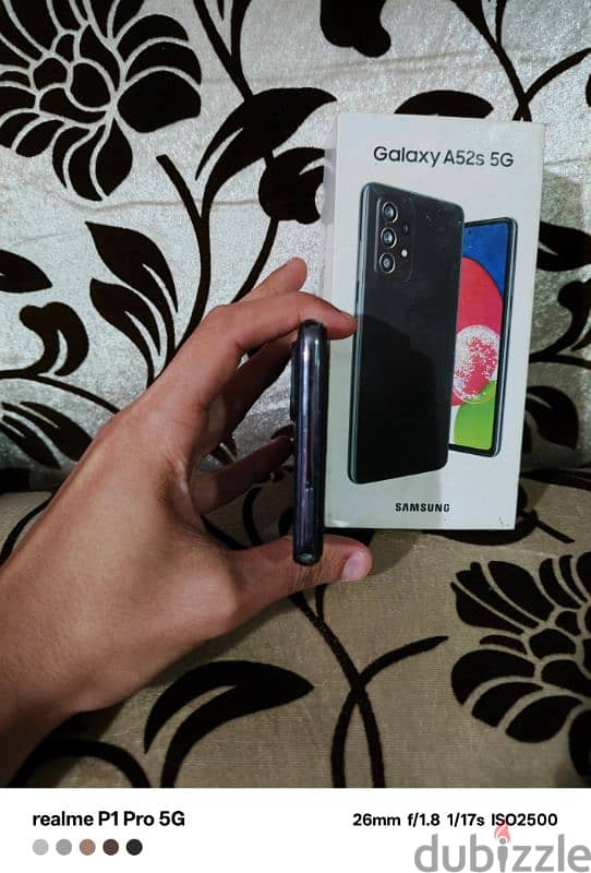 Samsung Galaxy A52s 5G 128 /8 كسر زيرو بيع/بدل 4