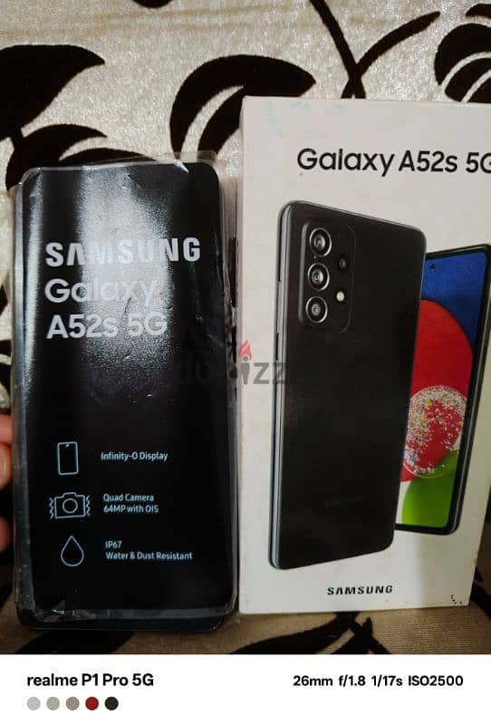 Samsung Galaxy A52s 5G 128 /8 كسر زيرو بيع/بدل 6