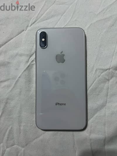 iphone X Silver 4G 256 gb