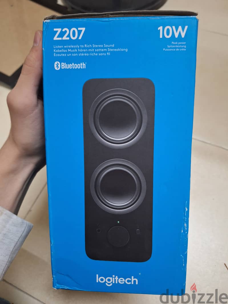 Logitech Z207 Wireless Bluetooth Speakers مكبر صوت لاسلكي من لوجيتيك 1