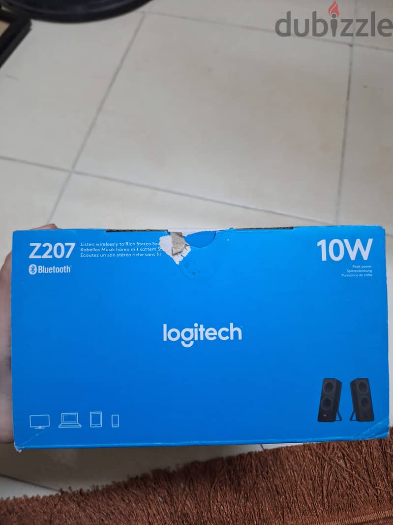 Logitech Z207 Wireless Bluetooth Speakers مكبر صوت لاسلكي من لوجيتيك 4