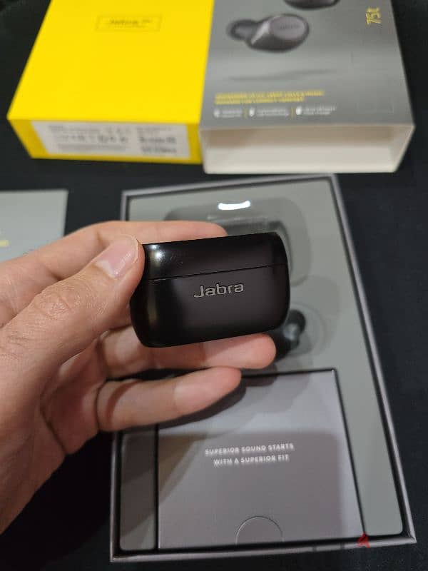 Jabra Elite 75t Titanium-Black 7