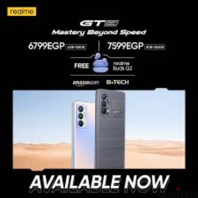 جهاز زيرو بكل المشتملات ولزقات الضهر realme GT Master Edition