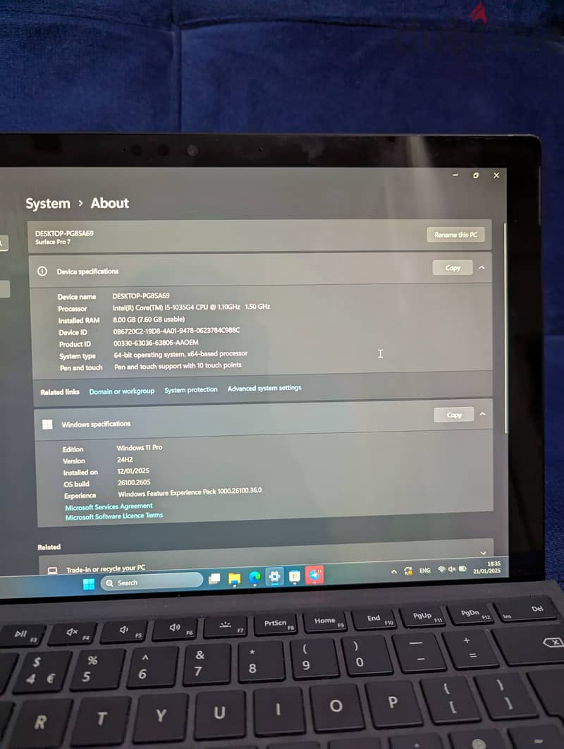 Microsoft laptop 4