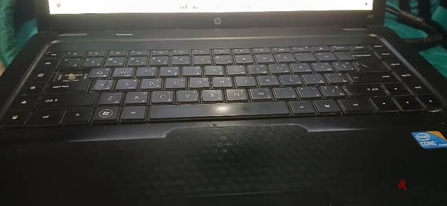 لاب hp G62 ram 8 cor i3 hdd 320 بطارية تعمل ساعة