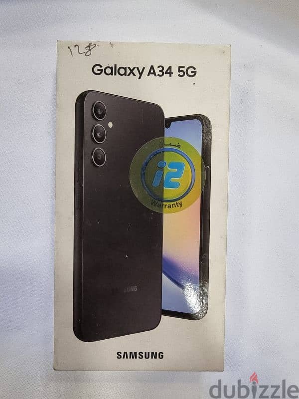 samsung A34 5G 128g black 1