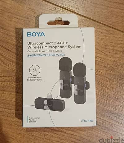 Boya BY-V2 iphone wireless microphone (sealed)