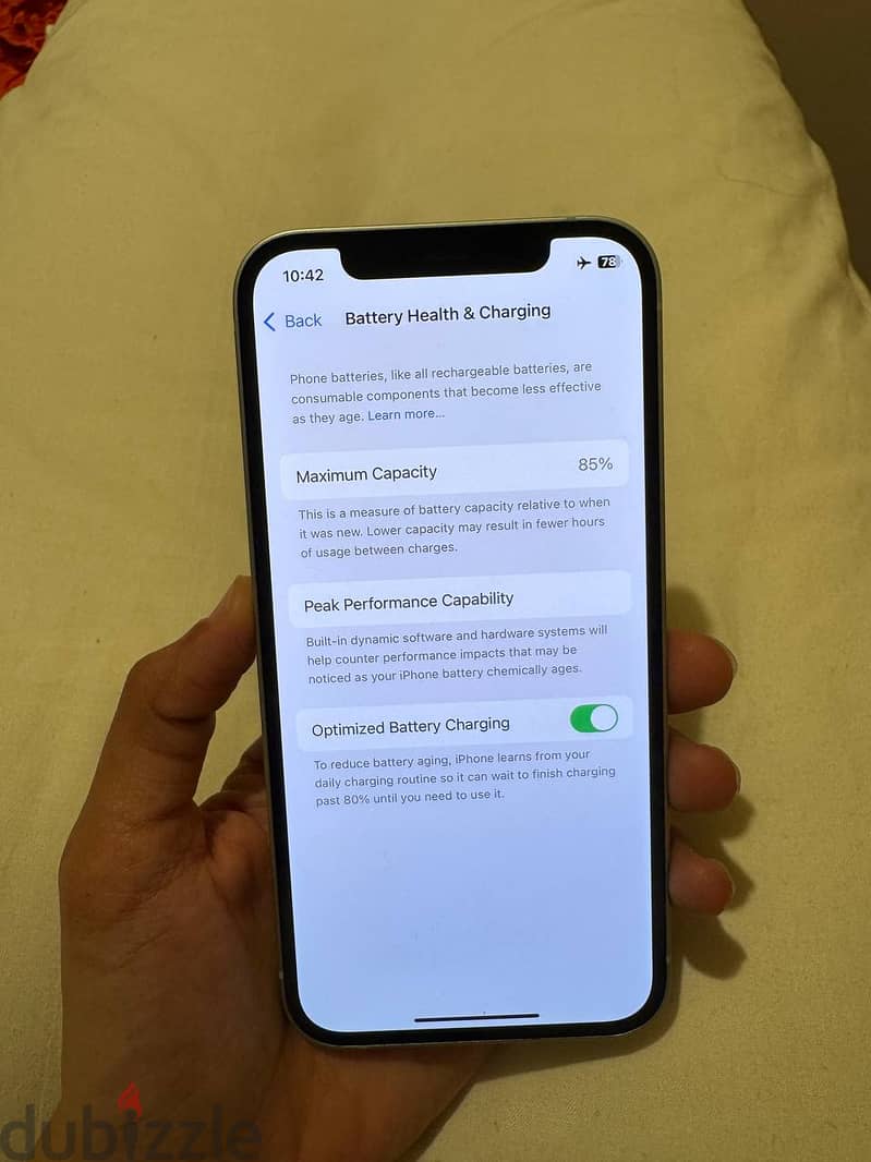 ايفون ١٢ - ١٢٨ جيجا بطارية - ٨٥ بحالة ممتازة iphone 12 2