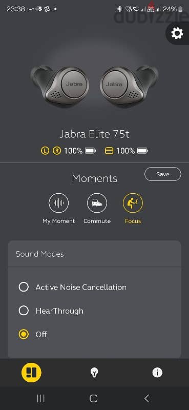 Jabra Elite 75t Titanium-Black 10