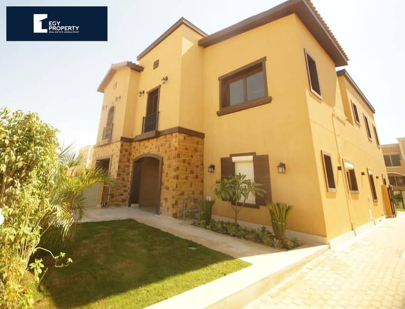 SuperLux Finished TwinHouse for Sale in Mivida- New Cairo Lowest Price 0