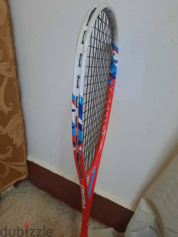 مضرب اسكواش هيد 120 جرام squash racket head zenon 1